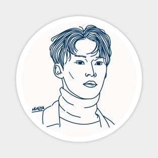 MINGYU SEVENTEEN KPOP FANART Magnet